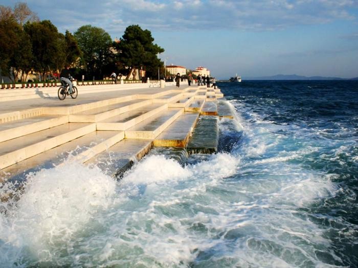 Орган в Хорватии воспроизводит звуки Адриатического моря (7 фото)