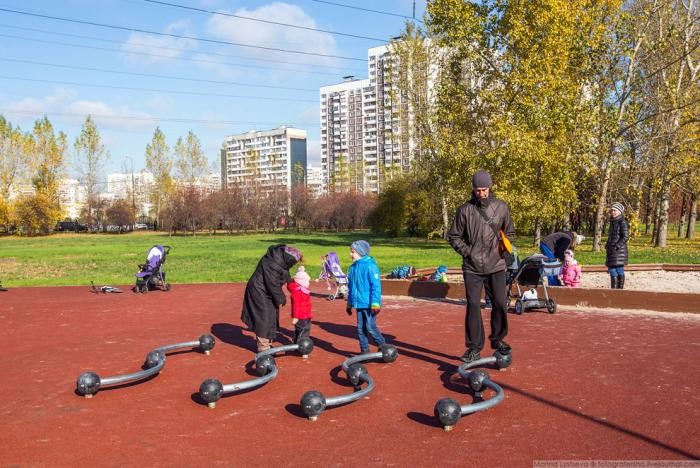 Прогулка по обновленному парку 850-летия Москвы (30 фото)