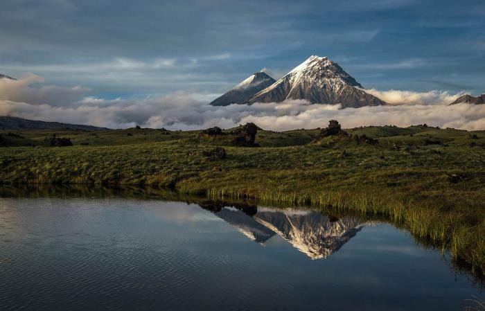 Красота вулканов на полуострове Камчатка (16 фото)