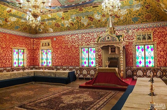 Деревянный дворец царя Алексея Михайловича в Коломенском (17 фото)