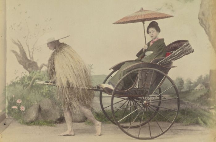 Цветные снимки Японии на рубеже XIX и XX веков (20 фото)
