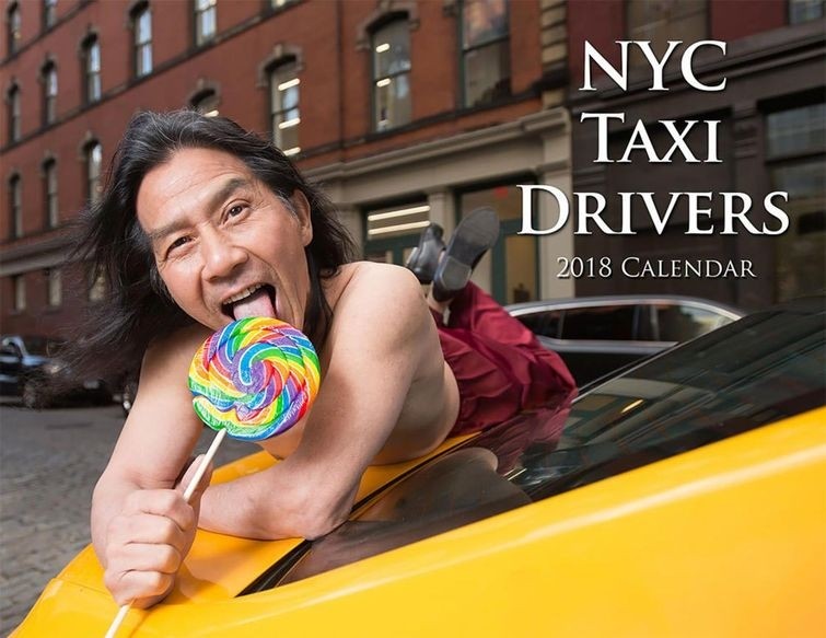 Забавный календарь от нью-йоркских таксистов на 2018 год