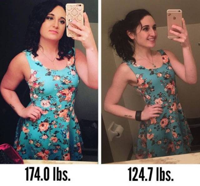 Люди, сумевшие побороть лишний вес (35 фото)