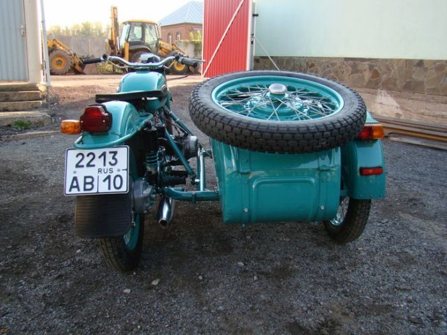 Мотоцикл «Урал» М-67-36 1981 года с пробегом 5 км (13 фото)