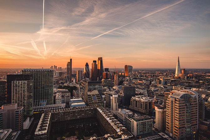 Лондон с высоты крыш (18 фото)