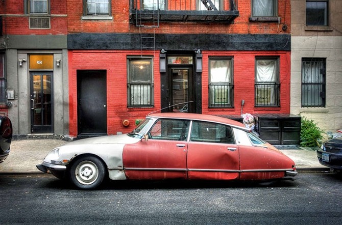 Ретро-автомобили Нью-Йорка (17 фото)