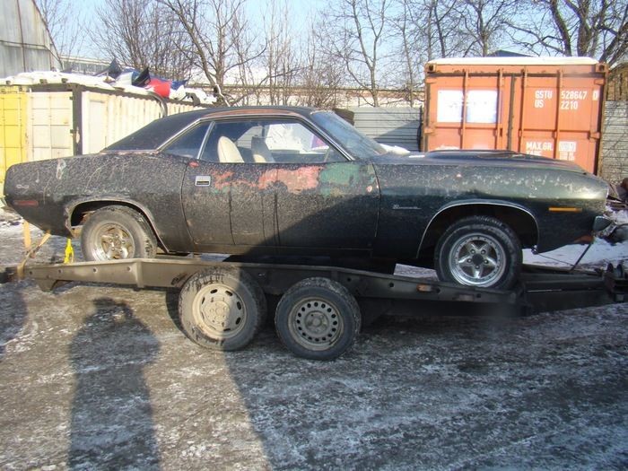 Восстановление мускул кара Plymouth Barracuda 1970 года (23 фото)