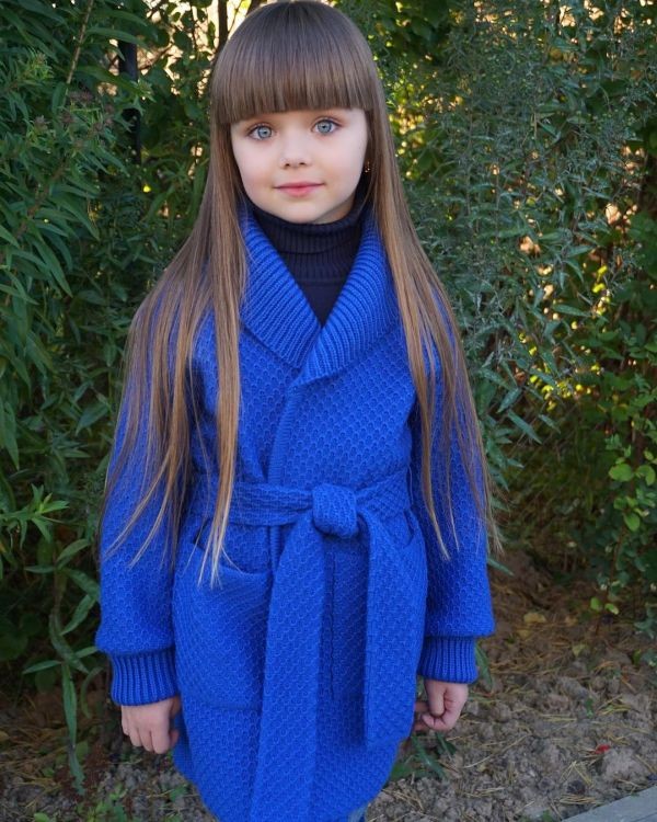 6-летнюю Анастасию Князеву назвали самой красивой девочкой в мире (12 фото)