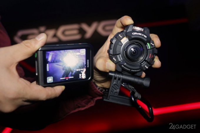 Casio G’z EYE GZE-1 — самая стильная защищённая экшн-камера (13 фото)