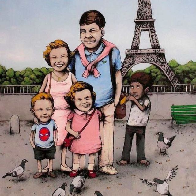 Граффити от «французского Бэнкси» (29 фото)