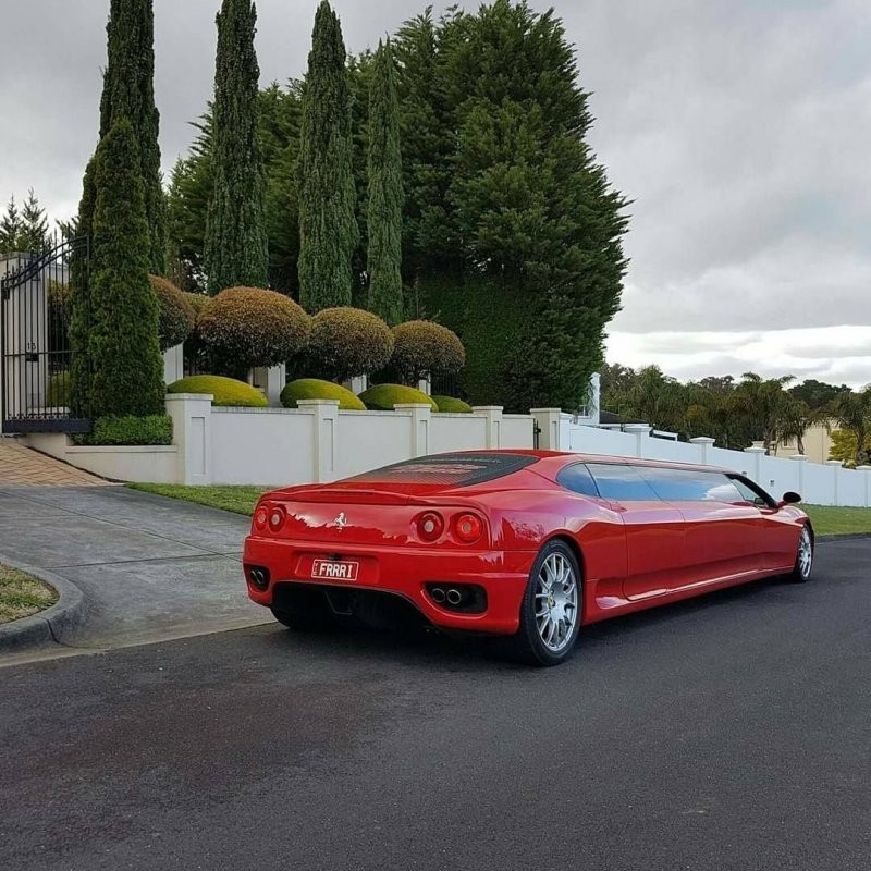 Экзотический лимузин Ferrari в Мельбурне (4 фото)