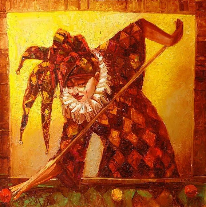 Буйство красок на картинах Байрама Саламова (11 фото)