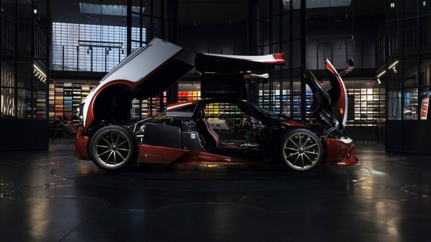 Эксклюзивный Pagani Huayra вдохновленный газотурбинным Fiat (12 фото)