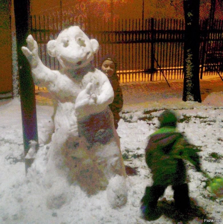 20 креативных снеговиков, которых невозможно развидеть (20 фото)