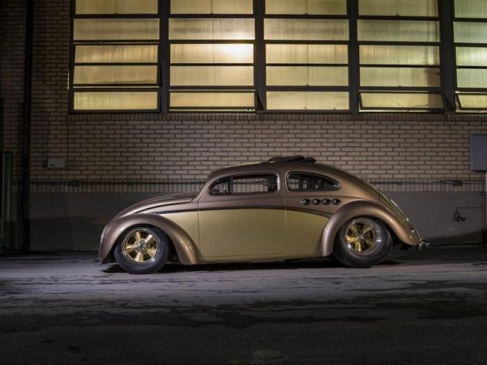 «Берлинский Бьюик» - хот-род из Volkswagen Beetle (16 фото + 1 видео)