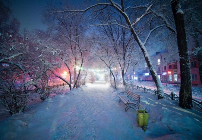 Фотографии, наполненные очарованием настоящей зимы (9 фото)