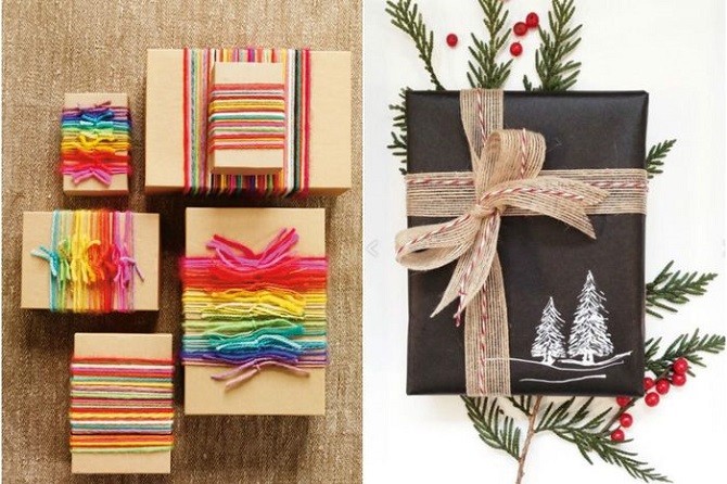 Крутые примеры того, как нужно упаковывать новогодние подарки (30 фото)