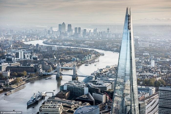 Невероятные аэрофотографии Лондона, от которых захватывает дух (12 фото)
