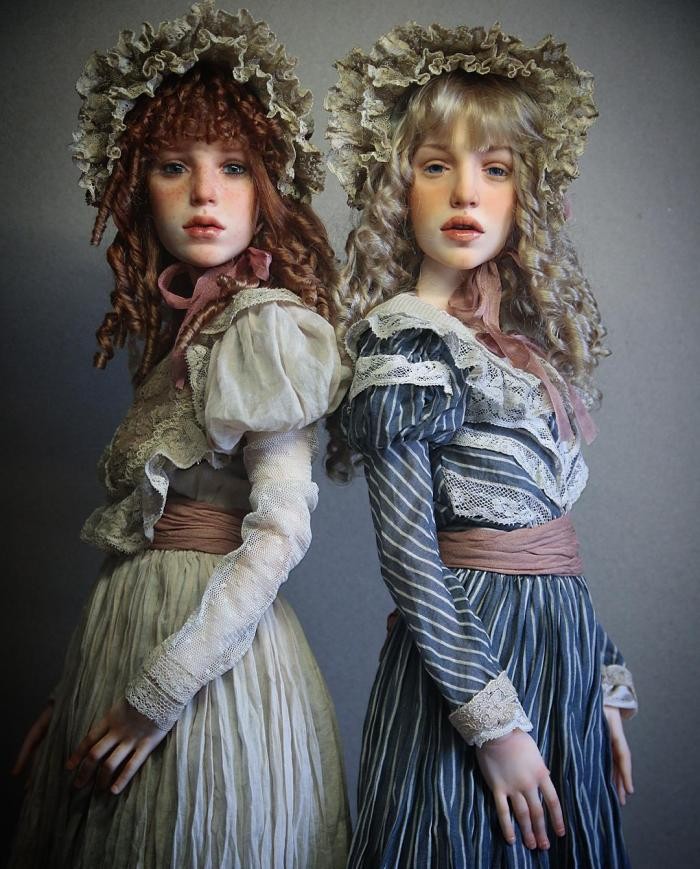 Куклы с потрясающе реалистичными лицами от Михаила Зайкова (17 фото)