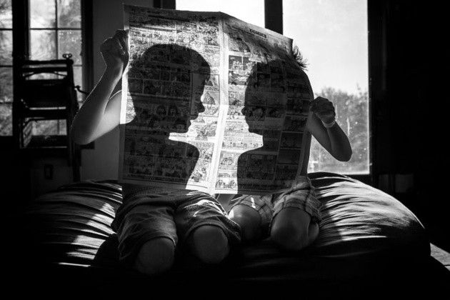 Лучшие черно-белые фотографии детей (16 фото)