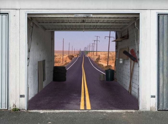 Новый взгляд на гаражные ворота (30 фото)