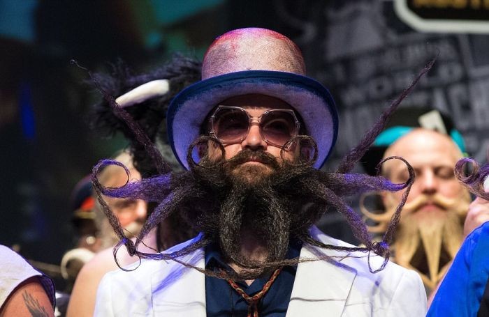 В Техасе выбрали носителя самой оригинальной бороды (19 фото)