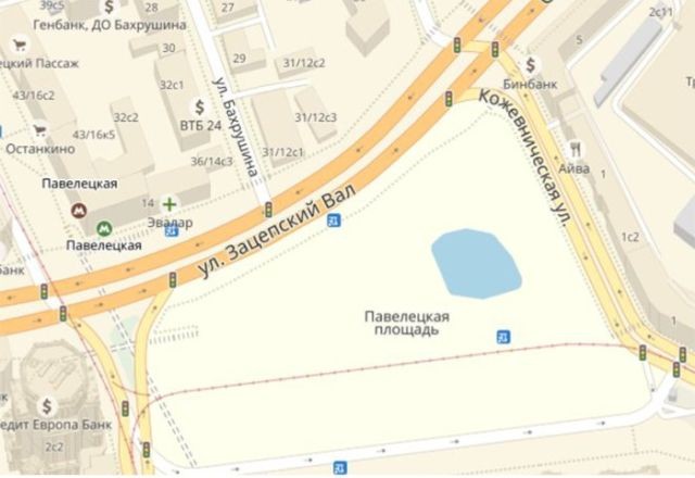 Сервис Яндекс.Карты добавил еще один водоем на карту Москвы (2 фото)