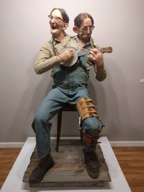 Уродливые скульптуры Тома Кюблера (13 фото)