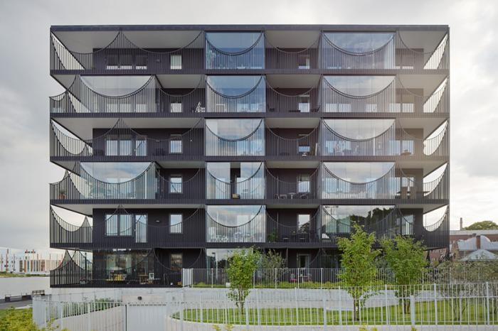 Жилой комплекс в Швеции от Tham & Videgard arkitekter (8 фото)