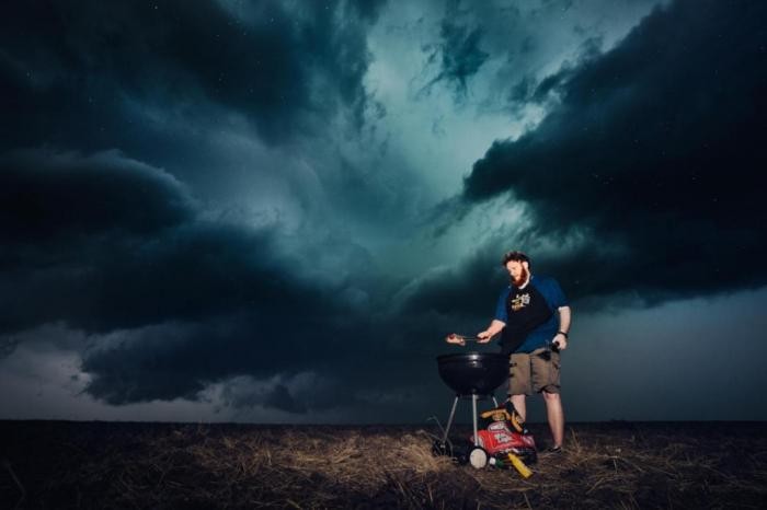 Фотопроект — охотники за штормом (11 фото)