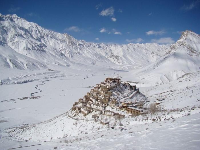 Буддийский храм Ки Гомпа, Индия (30 фото)