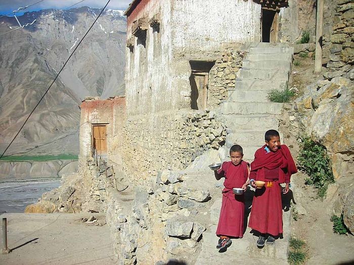 Буддийский храм Ки Гомпа, Индия (30 фото)