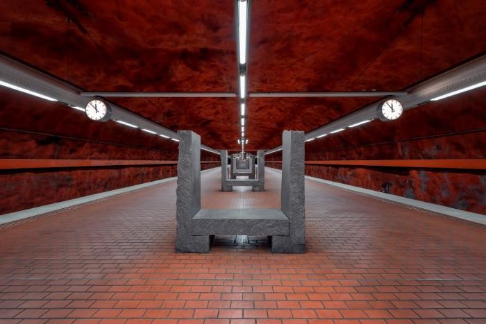 Стокгольмский метрополитен (14 фото)