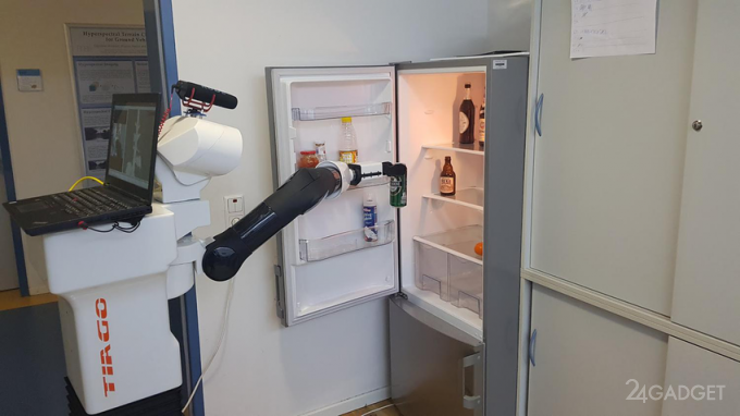 Робот TIAGo приносит пиво нужной марки из холодильника (6 фото + видео)