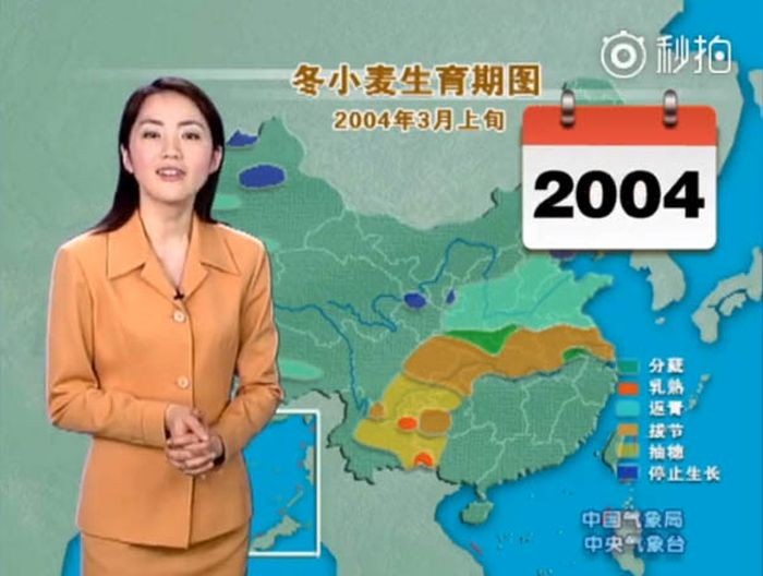 Нестареющая ведущая прогноза погоды из Китая (17 фото)