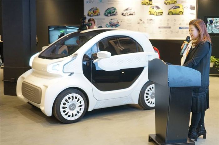 Первый 3D-электромобиль для массового производства (9 фото)