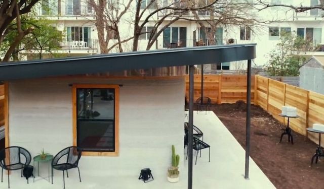 Распечатанный дом из цемента за 10 000 долларов (14 фото)