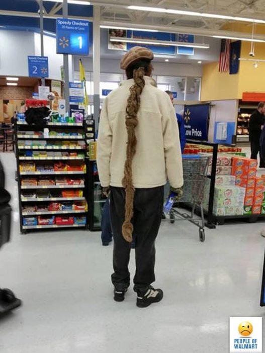 Чудные посетители супермаркетов Walmart (39 фото)