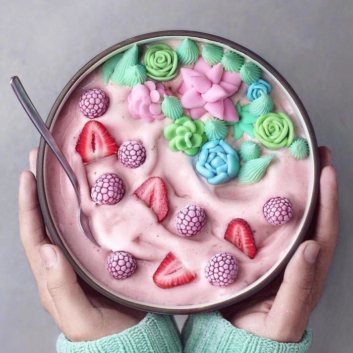 Потрясающе красивые десерты от 16-летнего вегана (30 фото)