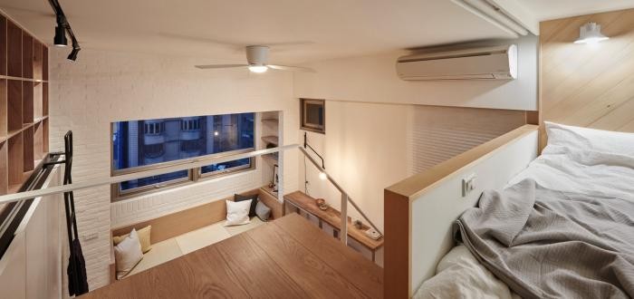 Квартира площадью 22 квадратных метра в Тайбэе (17 фото)