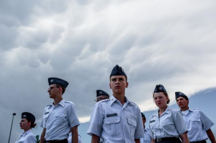 Военные игры: патриотические клубы, обучающие молодых американцев (22 фото)
