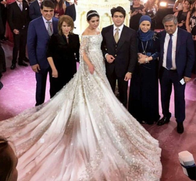 Шикарная свадьба дочери таджикского олигарха (10 фото)
