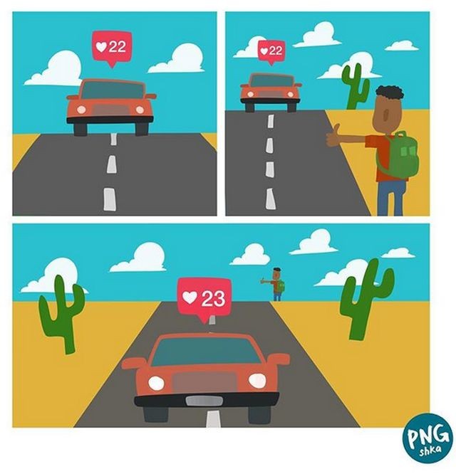 Жизненные комиксы с долей абсурда (24 фото)