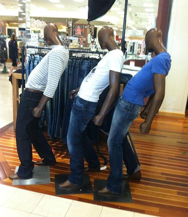 Такие разные манекены (18 фото)