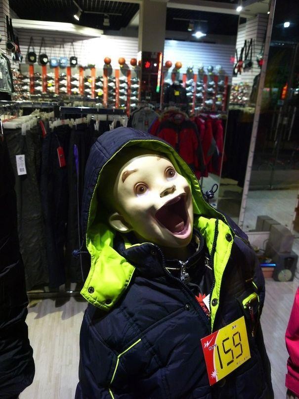 Такие разные манекены (18 фото)