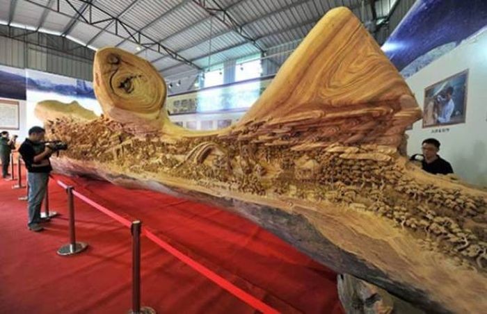 Великолепные скульптуры из дерева (39 фото)
