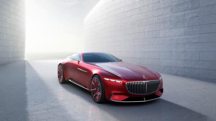 Представлен концепт электромобиля Mercedes-Maybach (17 фото)