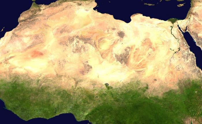 Как Сахара поглощает всю Африку (5 фото)