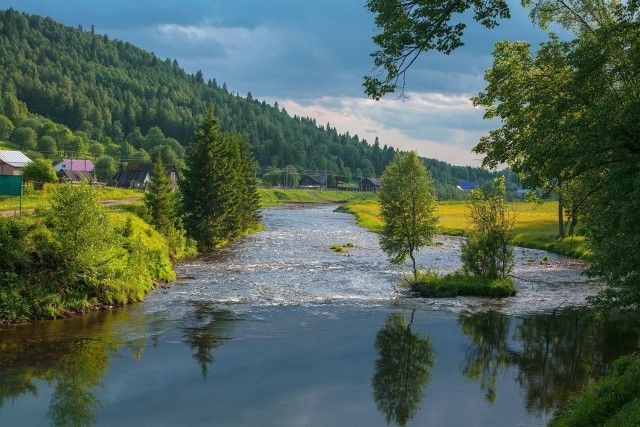 Уникальное озеро Сарва в Башкирии (14 фото)