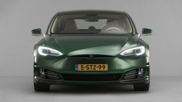 Британцы сделали красивый универсал на базе электромобиля Tesla Model